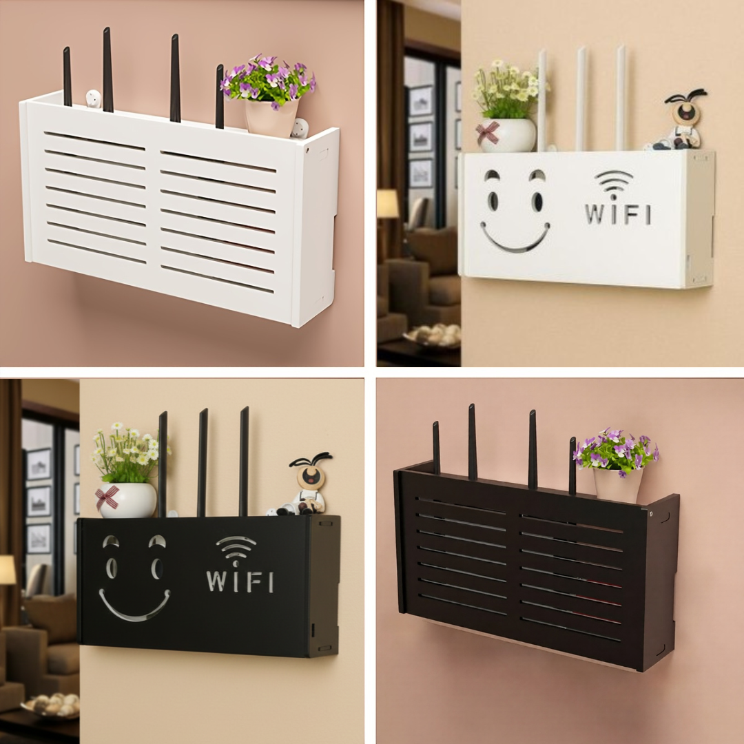 📶 كاش مودام WiFi أنيق وعصري – الحل المثالي لإخفاء الأسلاك والحفاظ على جمال ديكور منزلك 🏠